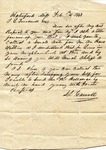 S.L. Carroll to T.L. Treadwell, 15 February 1848 by S. L. Carroll