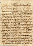 J.A. Bailey to T.L. Treadwell, 19 March 1848 by J. A. Bailey