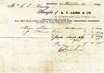 Receipt, 25 October 1849 by Author Unknown