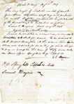 Business records, 14 August 1849 by Author Unknown