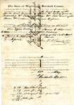 Land Deed, Marshall County, MS, 18 May 1849
