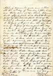 Article of agreement, Marshall County, MS, 13 December 1849 by William McGinnis Rook and H. P. Oliver