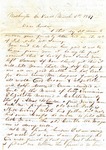 B.D. Treadwell to W.L. Treadwell, 5 March 1849 by Benjamin D. Treadwell