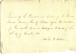 Receipt, 20 December 1850 by Martha D. Wilson