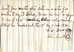 Promissory note, 18 February 1850 by Timmons Louis Treadwell and John Carruth