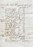 Receipt, 6 February 1850 by Benjamin F. Acre