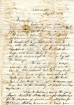 T.L. Treadwell to W.L. Treadwell, 10 May 1849 by Timmons Louis Treadwell