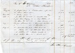 Receipt, 15 January 1851 by John Thompson