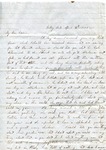 Jane to W.L. Treadwell, 12 April 1852 by Jane Unknown