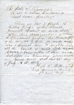 Notification of W.L. Treadwell admittance to the Bar, 25 July 1853