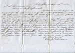 Clapp Thickland to T.L. Treadwell, 1 April 1854
