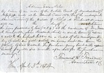 Sale of estate of Robert A. Reinhardt, 3 April 1854 by Timmons Louis Treadwell