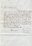 John Carruth to John D. Reinhardt, 11 April 1854