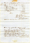 Valuation of estate of Robert A. Reinhardt, 1854
