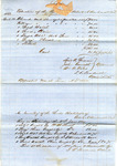 Valuation of estate of Robert A. Reinhardt, 1854