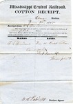 Cotton receipt, 28 December 1855