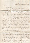 A.B. Treadwell to W.L. Treadwell, 21 April 1853