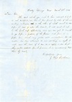 J. Floyd Sinthian to Sir, 31 March 1857 by J. Floyd Sinthian