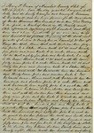 Land deed, Marshall County, MS, 5 January 1857