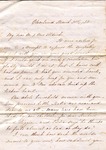 Charlotte G. Jones to Mr. and Mrs. Aldrich, 31 March 1858