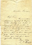 R.D. Goodlet to Lou Farabee, 2 October 1858 by R. D. Goodlet
