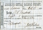 Cotton receipt, 18 October 1858