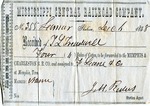 Cotton receipt, 6 December 1858