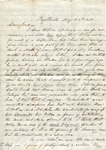 W.L. McKay to Fred; Daniel Fowle to Fred, 24 May 1853