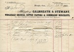 Receipt, Galbreath and Stewart to Jerry, 23 May 1865 by Galbreath and Stewart