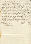 Lien on cotton, 15 March 1866 by Author Unknown