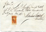 Receipt, 30 June 1866 by Meacham and Treadwell