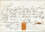 Receipt, 16 July 1866 by Meacham and Treadwell