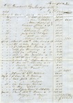 Receipt, 11 January 1862 by F. Lane and Company