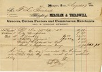 Receipt, 27 August 1866 by Meacham and Treadwell