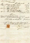 Receipt, 30 June 1866 by F. Lane and Company