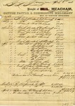 Receipt, 6 April 1866 by Meacham and Treadwell