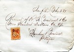Receipt, 2 February 1867 by Meacham and Treadwell