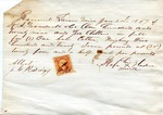 Receipt, 24 January 1867