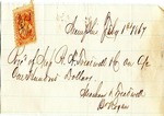 Receipt, 1 February 1867