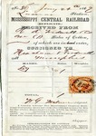 Cotton receipt, 24 January 1867