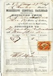 Cotton receipt, 29 January 1867