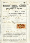 Cotton receipt, 11 January 1867