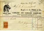 Receipt, 1 February 1867 by J. O. Ford and Company