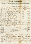 Receipt, 1 April 1867