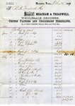 Receipt, 25 February 1867 by Meacham and Treadwell