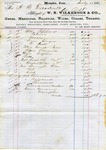 Receipt, 11 July 1867 by W. N. Wilkerson and Company