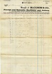 Receipt, 2 February 1867 by McCombs and Company