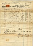 Receipt, 16 March 1867 by Terry and Mitchell