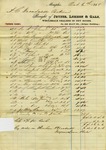 Receipt, 6 October 1868 by Joyner, Lemmon and Gale
