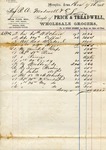Receipt, 7 December 1868 by Price and Treadwell